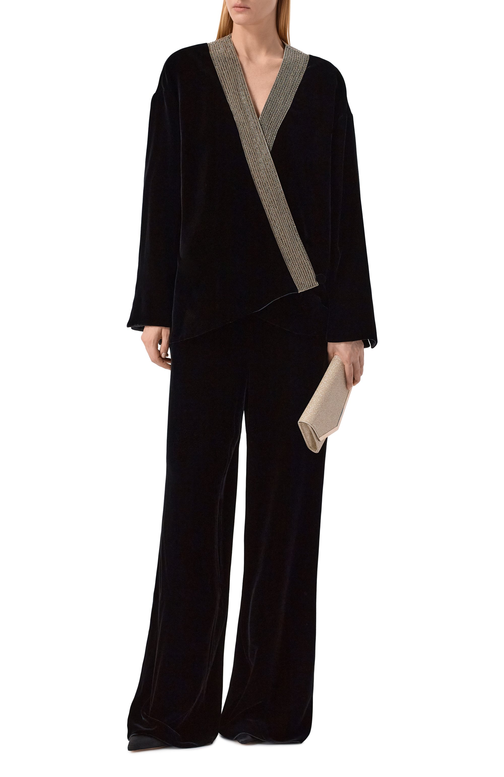 Бархатный жакет GIORGIO ARMANI, арт. GW002002/AF21737, фото 2