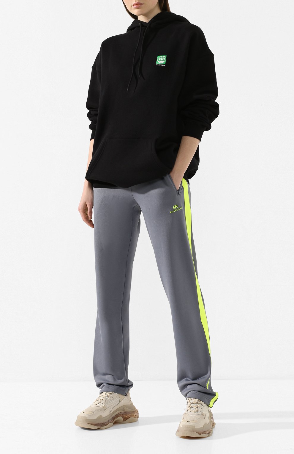 Брюки с лампасами BALENCIAGA, арт. 601489/TGV04, фото 2