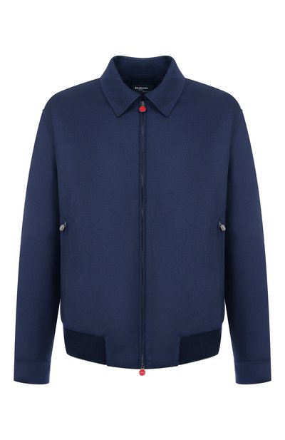 Мужской бомбер из шерсти и кашемира KITON, арт. UW2233V0426H02