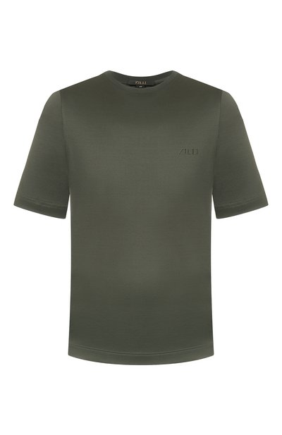 Мужская хлопковая футболка ZILLI, арт. TSR02AM0100VZL000