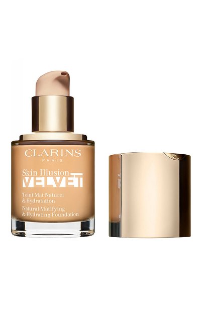 Увлажняющий тональный крем с матовым покрытием skin illusion velvet, 105n nude (30ml) CLARINS, арт. 80079895, фото 3