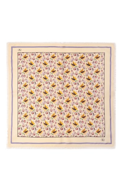 Шелковый платок VALENTINO, арт. 6W2EK001/NIX, фото 4