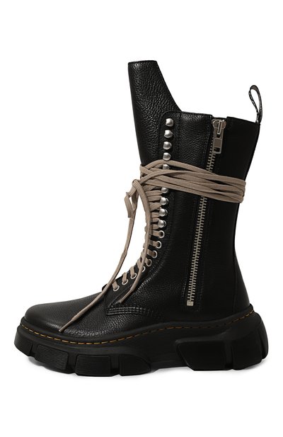 Кожаные ботинки rick owens x dr. martens 1918 dmxl RICK OWENS черного цвета по цене 47900 руб., арт. DM01D7808, фото 4 Кожаные ботинки rick owens x dr. martens 1918 dmxl RICK OWENS, арт. DM01D7808, фото 4