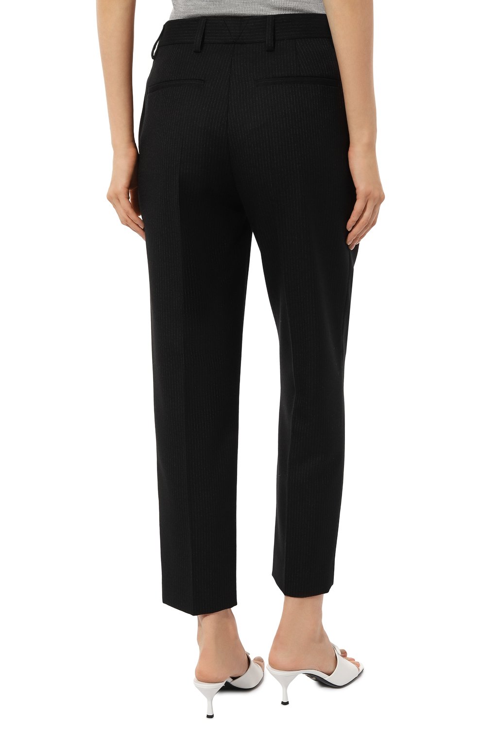 Шерстяные брюки PRADA, арт. P289EG-1ZMM-F0002-212, фото 4