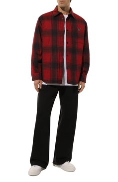 Хлопковая куртка-рубашка VALENTINO, арт. 5V3CI006A8T, фото 2