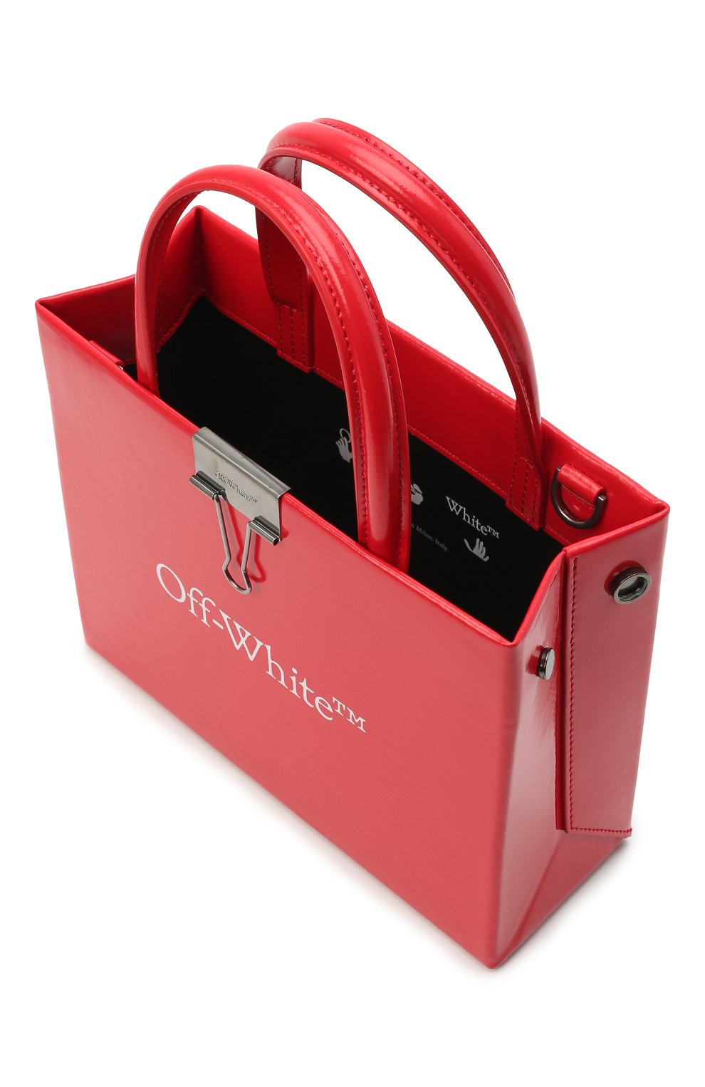 Сумка box mini OFF-WHITE, арт. 0WNA059R21LEA001, фото 4