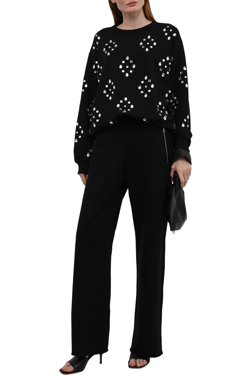 Хлопковые брюки DRIES VAN NOTEN черного цвета по цене 39950 руб., арт. 212-031122-3612, фото 2 Хлопковые брюки DRIES VAN NOTEN, арт. 212-031122-3612, фото 2