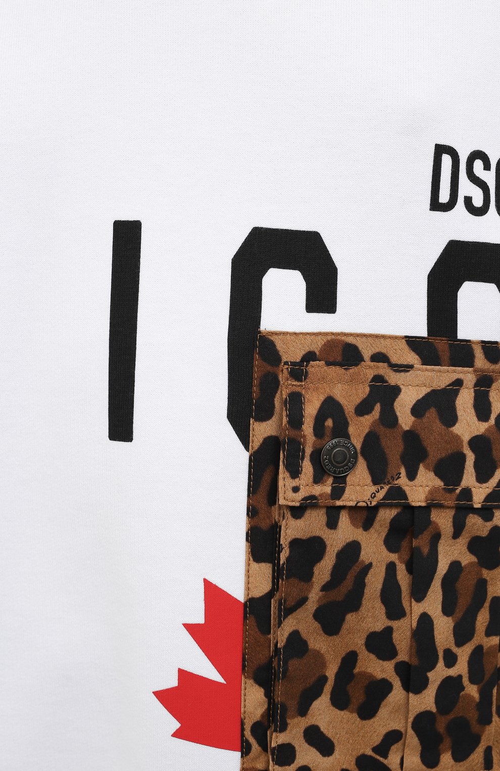 Хлопковый свитшот DSQUARED2 белого цвета по цене 42050 руб., арт. S80GU0049/S25042, фото 5 Хлопковый свитшот DSQUARED2, арт. S80GU0049/S25042, фото 5