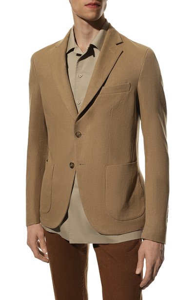Льняной пиджак LORO PIANA, арт. FAM1742, фото 3