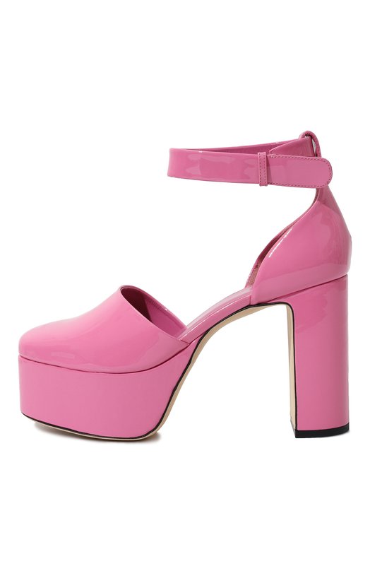 Кожаные туфли Barb BY FAR Розовый, фото 4