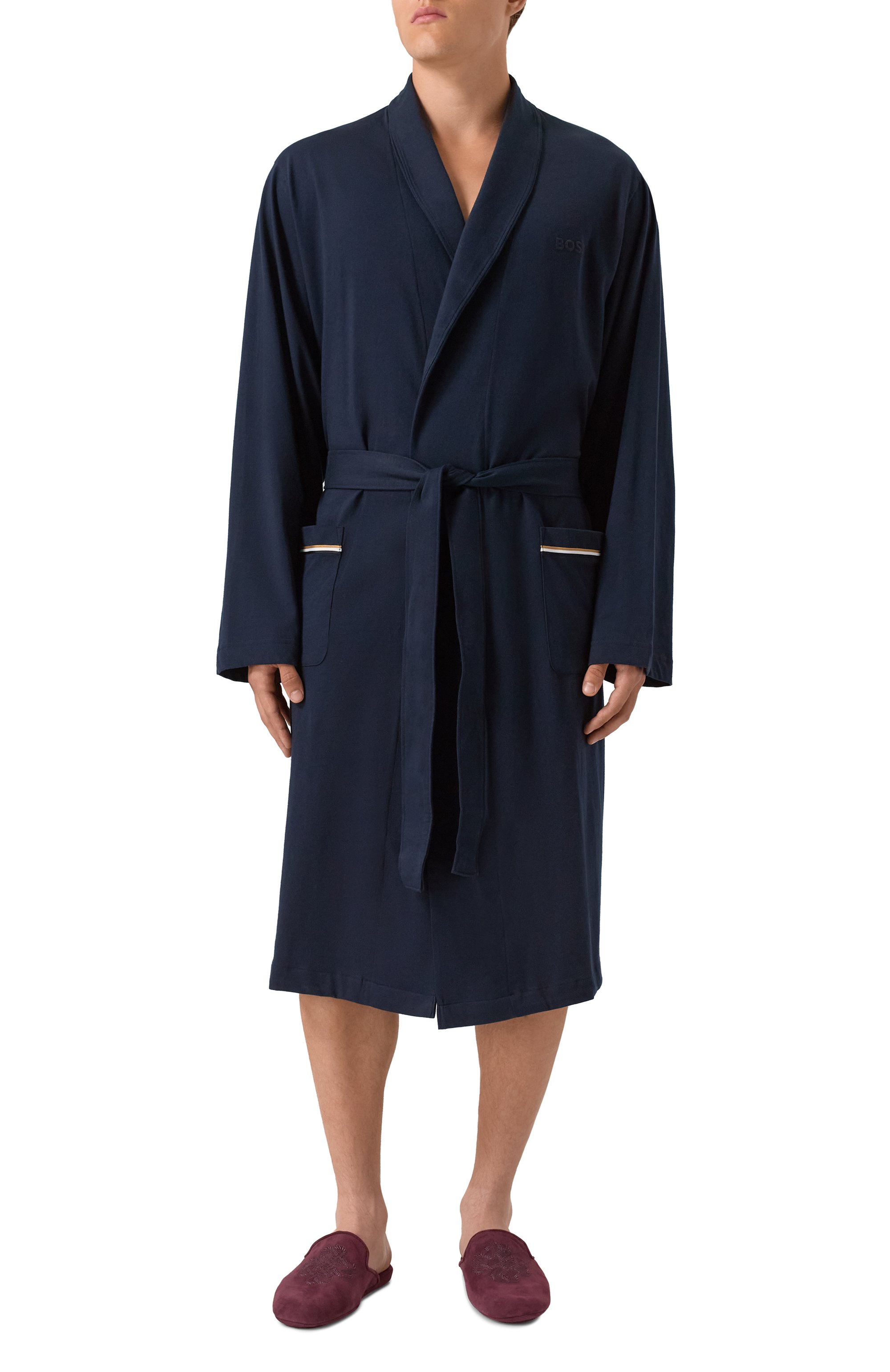 Хлопковый халат BOSS, арт. 50545943, фото 2