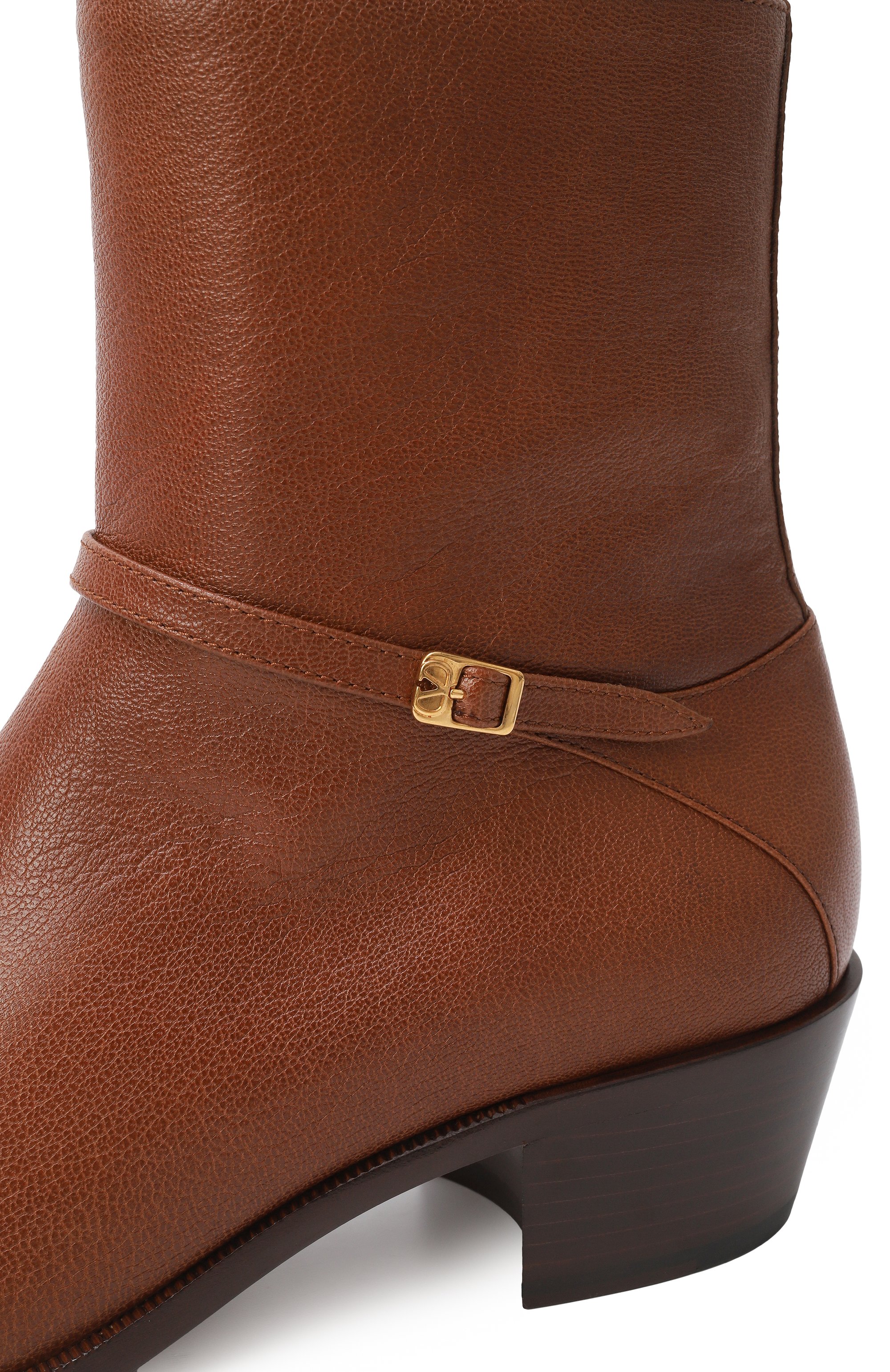 Кожаные сапоги VALENTINO, арт. 6Y2S0J27/DQX, фото 5