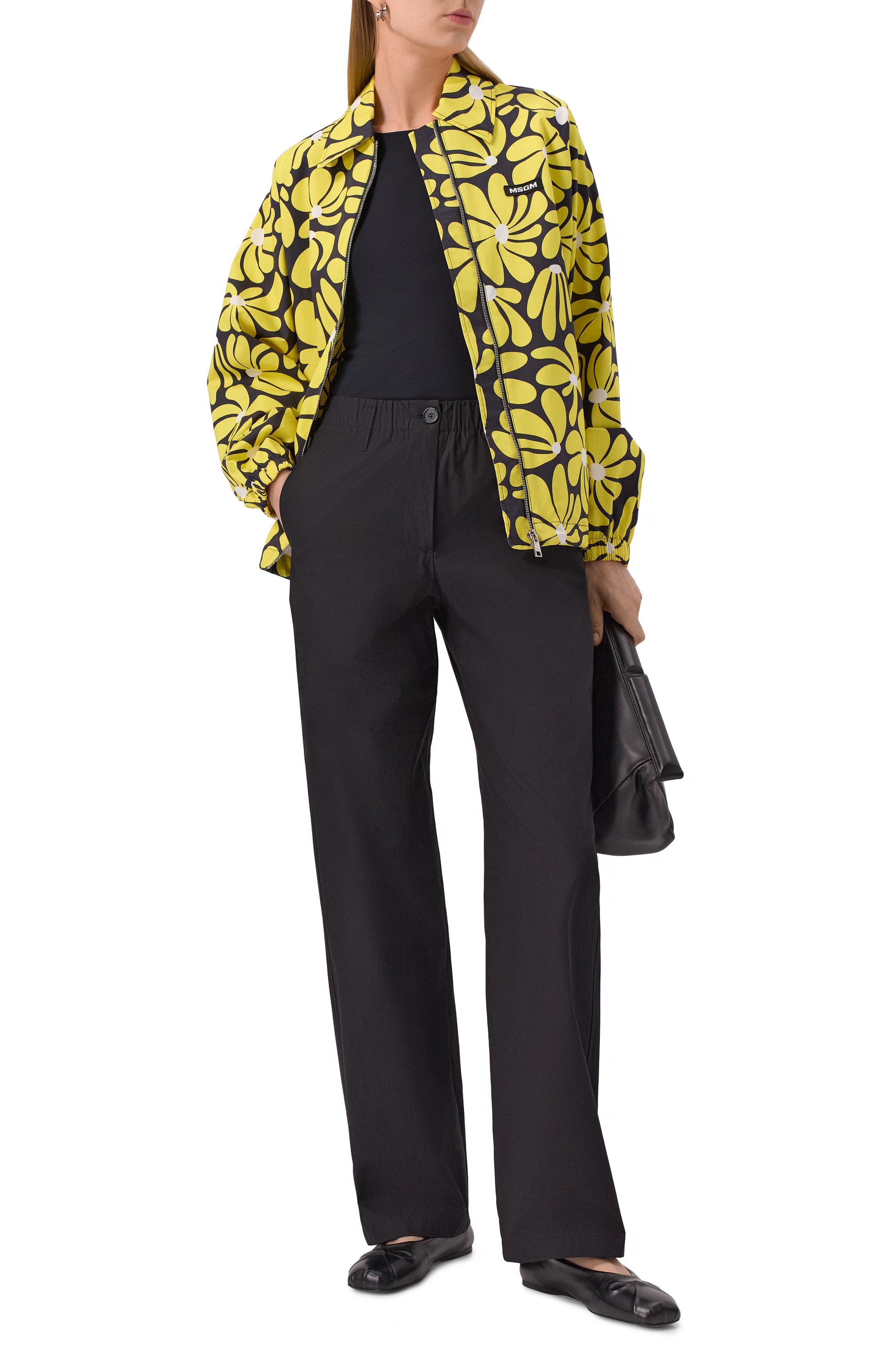 Хлопковые брюки MSGM, арт. 3842MDP10/257315, фото 2