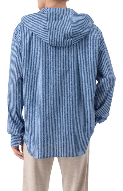 Хлопковая рубашка KITON, арт. UMCMARH0912901_46-50, фото 4