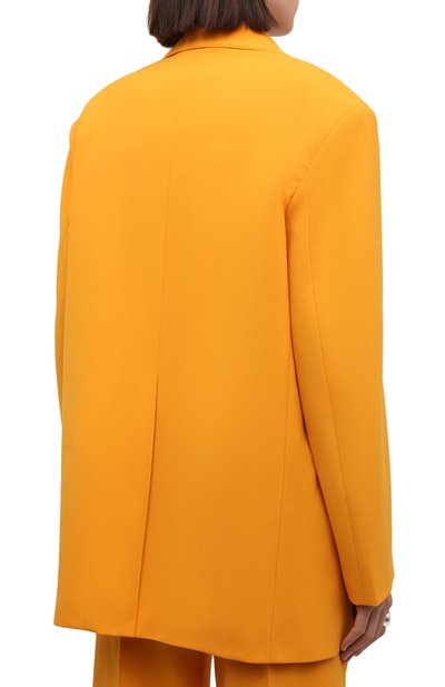 Жакет ERIKA CAVALLINI оранжевого цвета по цене 63850 руб., арт. S2/P/P2SN06, фото 4 Жакет ERIKA CAVALLINI, арт. S2/P/P2SN06, фото 4