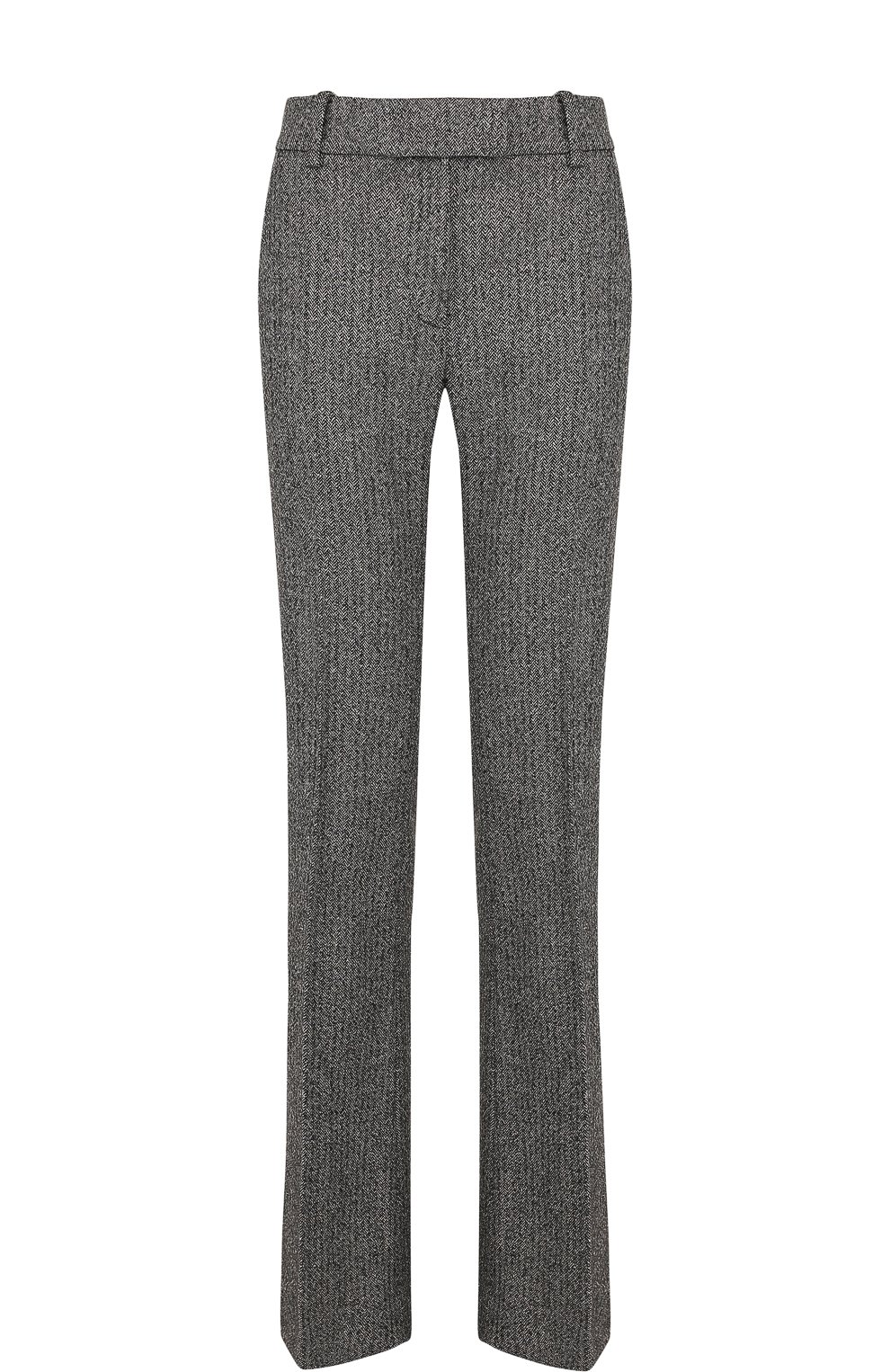 Расклешенные брюки из смеси шерсти и шелка со стрелками TOM FORD, арт. PAW158-FAX430, фото 1