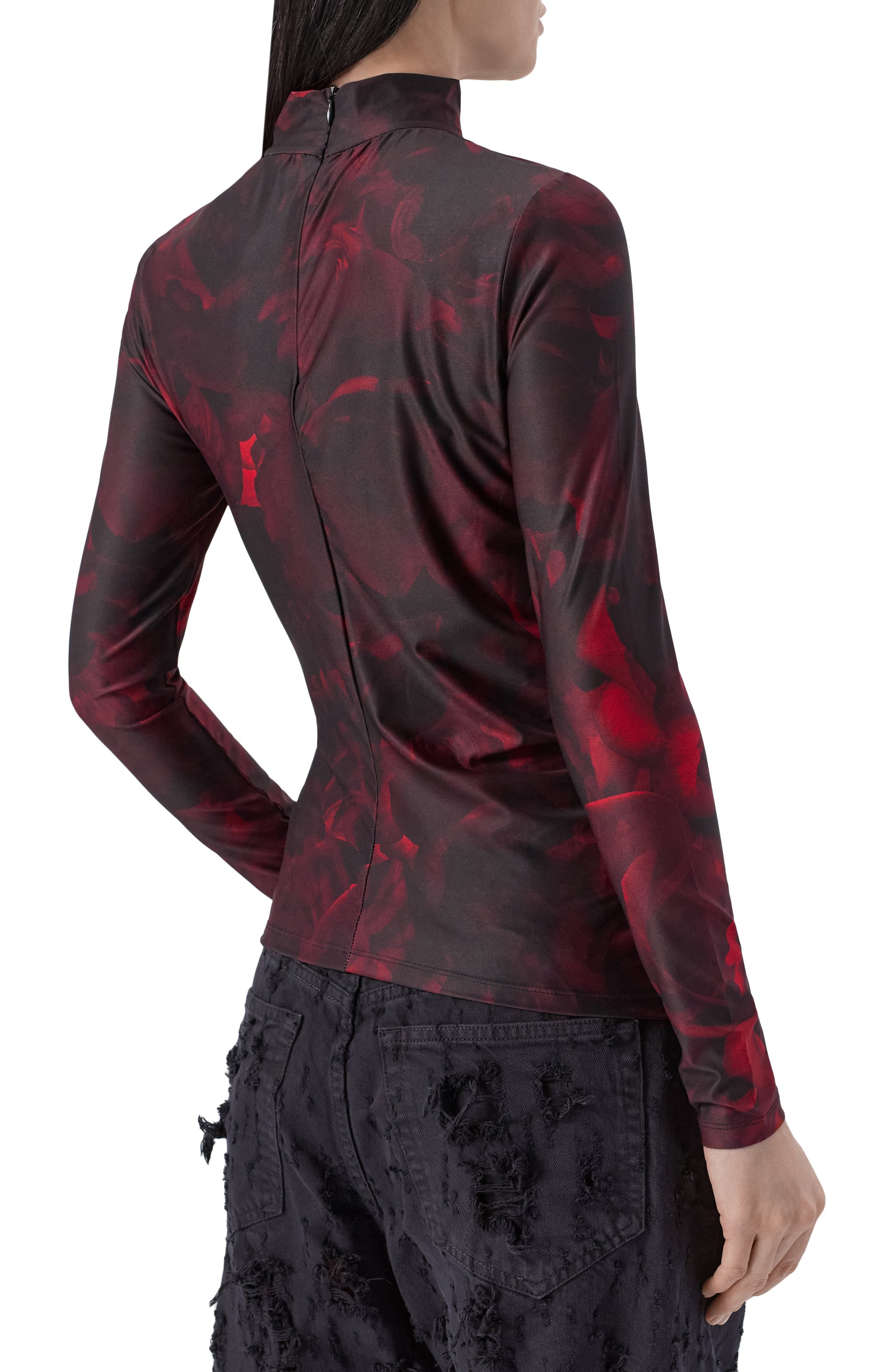 Водолазка HUGO бордового цвета по цене 15500 руб., арт. 50502423, фото 4 Водолазка HUGO, арт. 50502423, фото 4