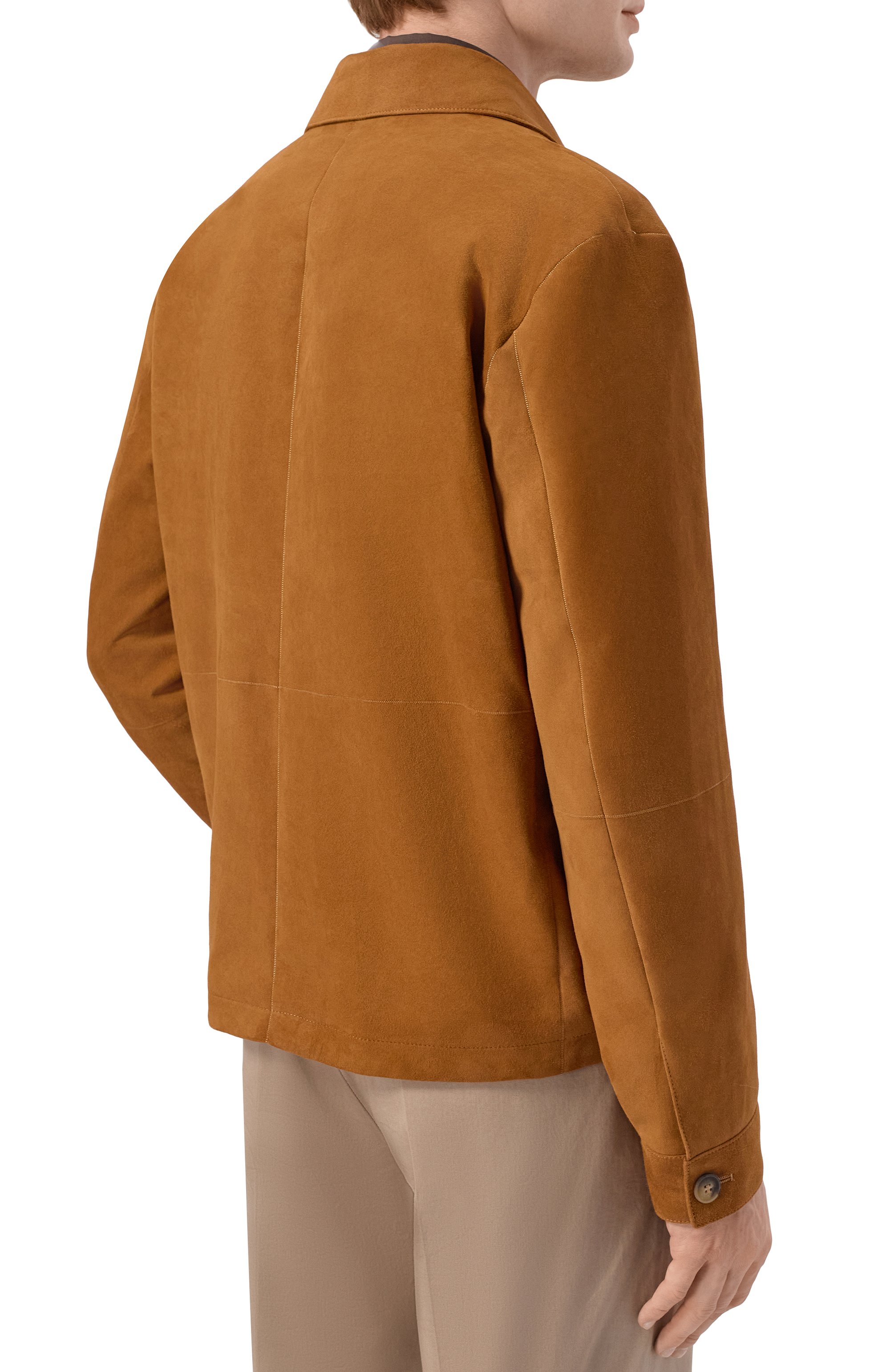 Замшевая куртка ANDREA CAMPAGNA, арт. 232619/AC/00332I, фото 4