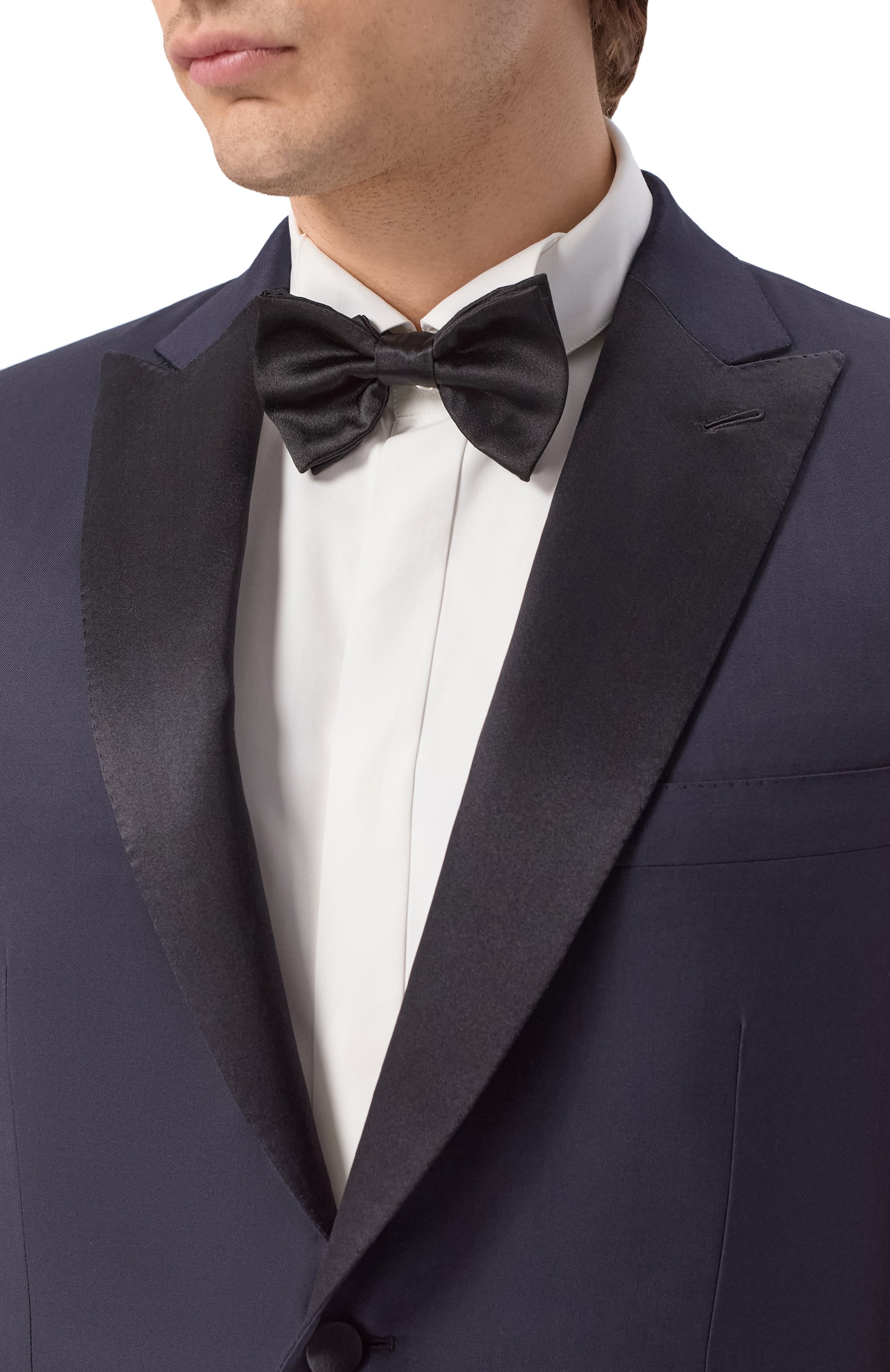 Шелковый галстук-бабочка KITON, арт. UPAPC07201_001, фото 2