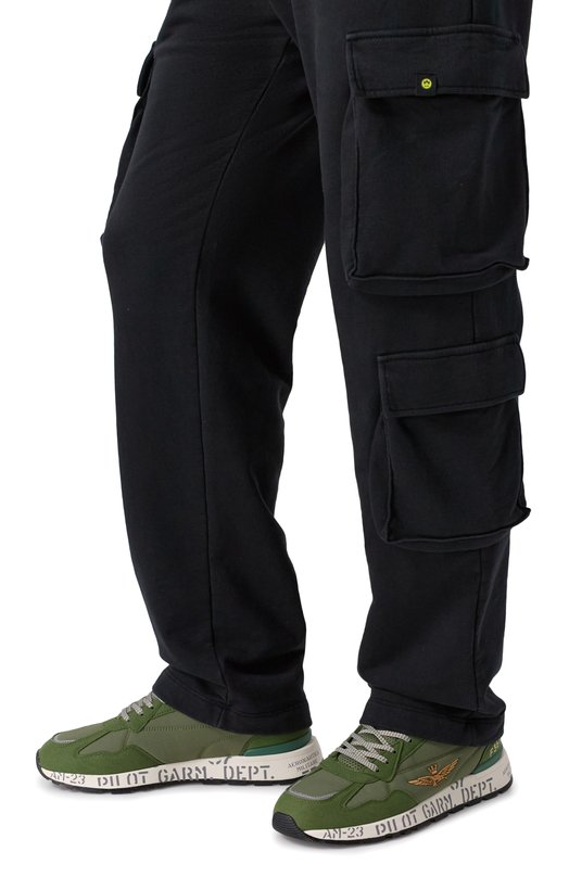 Комбинированные кроссовки Aeronautica Militare SC276CT3332 Зелёный  SC276CT3332 Фото 3
