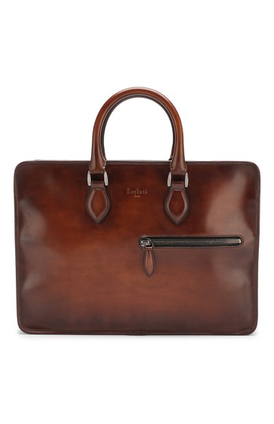 Кожаный портфель с плечевым ремнем BERLUTI, арт. M149260, фото 1