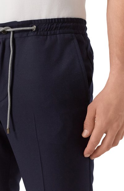 Шерстяные брюки CORNELIANI, арт. 264L25-2618111, фото 5