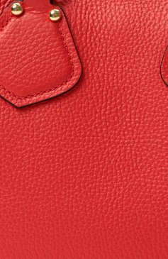 Женская сумка neo izy small LANCEL красного цвета, арт. A12133 | Фото 3 (Размер: small; Материал: Натуральная кожа; Ремень/цепочка: На ремешке; Материал сплава: Проставлено; Драгоценные камни: Проставлено)