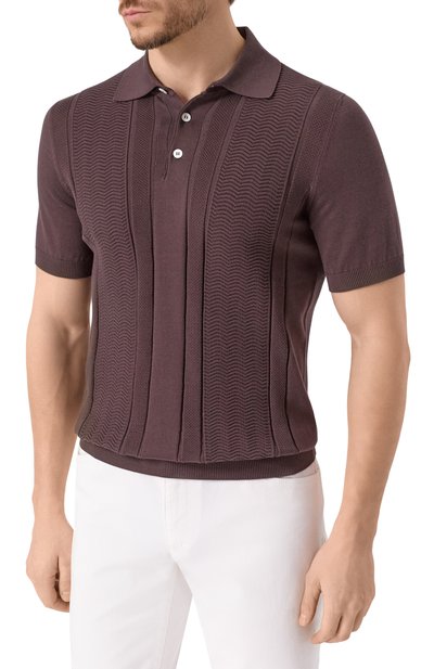 Хлопковое поло BRUNELLO CUCINELLI, арт. M29203305, фото 3