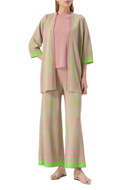 Пуловер из вискозы FREEAGE розового цвета по цене 21560 руб., арт. S25.JM295.7000.619, фото 2 Пуловер из вискозы FREEAGE, арт. S25.JM295.7000.619, фото 2