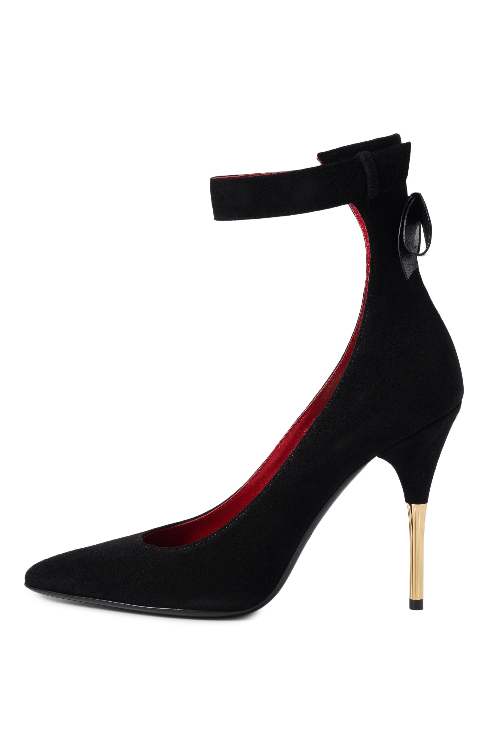 Замшевые туфли fatale 105 VALENTINO черного цвета по цене 145500 руб., арт. 9W0S0QI9/DLL, фото 4 Замшевые туфли fatale 105 VALENTINO, арт. 9W0S0QI9/DLL, фото 4