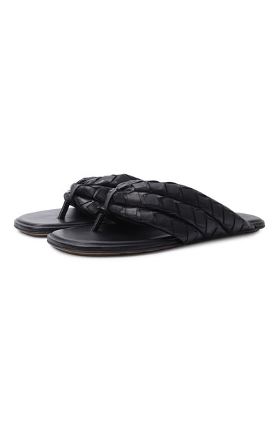 Женские кожаные шлепанцы salsa BOTTEGA VENETA, арт. 867773/V3H6A