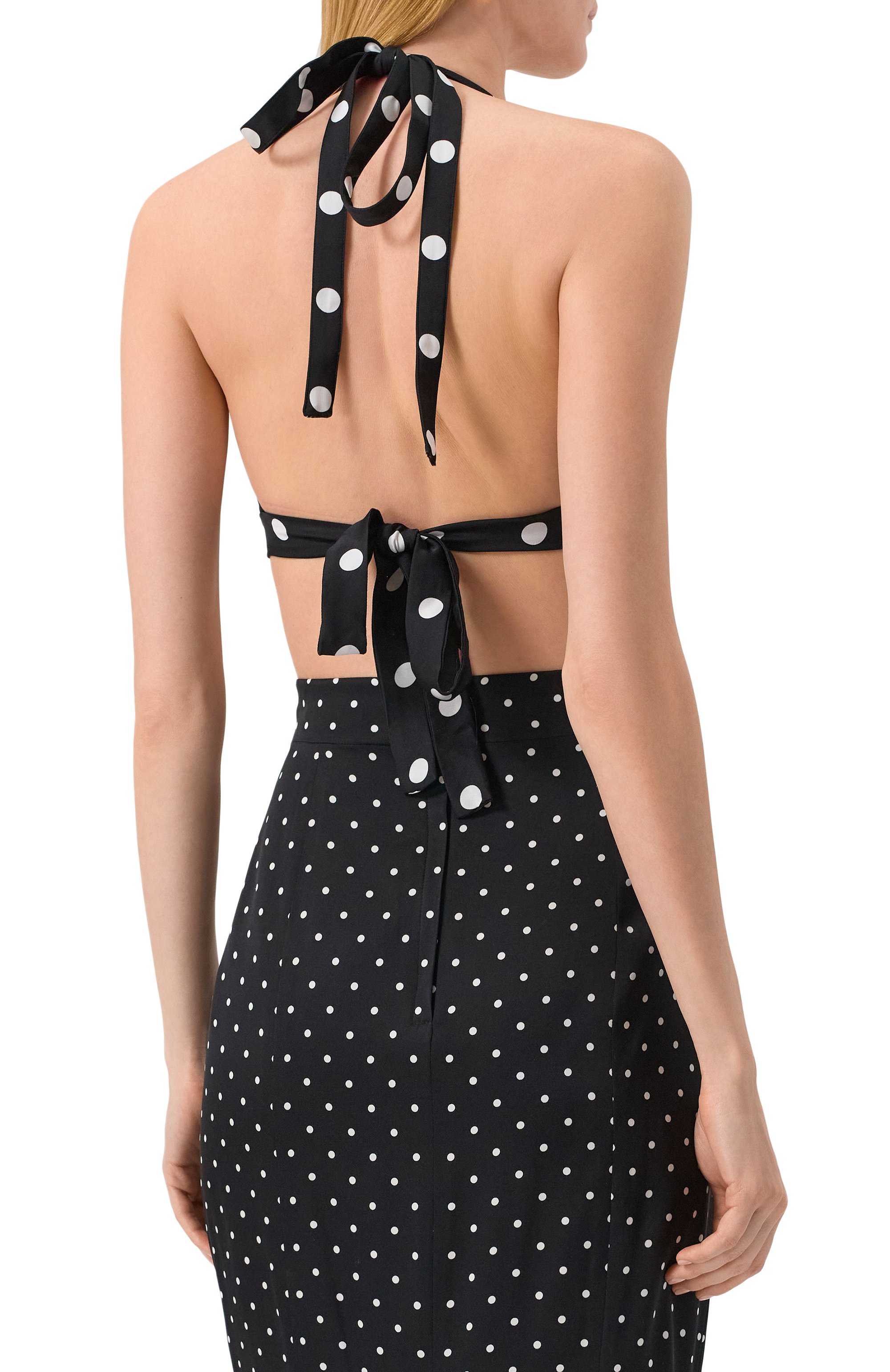 Шелковый топ DOLCE & GABBANA, арт. F7AA8T/FSA62, фото 4