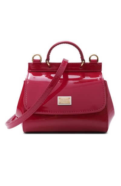 Сумка sicily DOLCE & GABBANA фуксия цвета по цене 72000 руб., арт. EB0003/A1067, фото 4 Сумка sicily DOLCE & GABBANA, арт. EB0003/A1067, фото 4