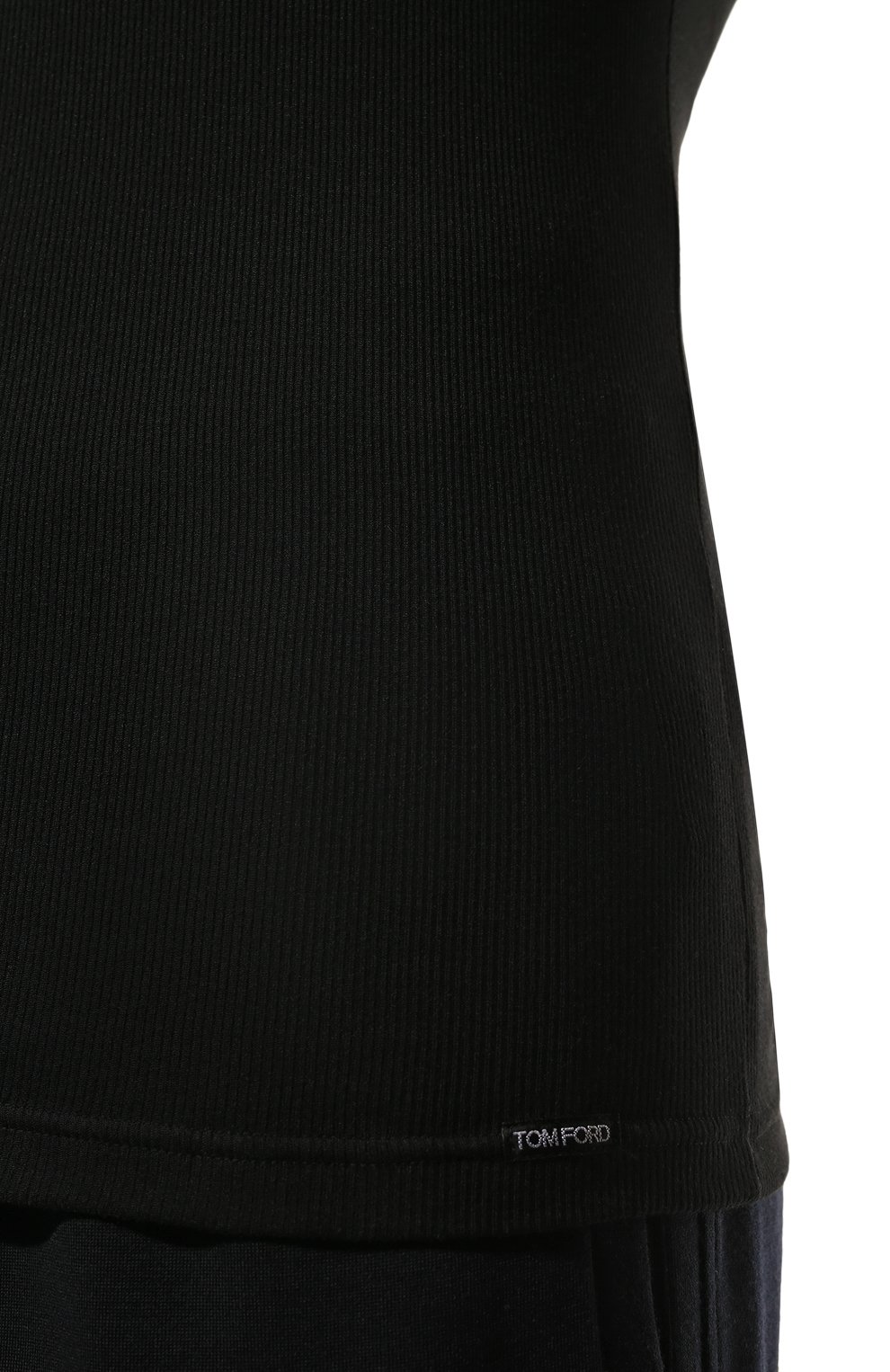 Майка TOM FORD черного цвета по цене 17600 руб., арт. T4D101210, фото 5 Майка TOM FORD, арт. T4D101210, фото 5