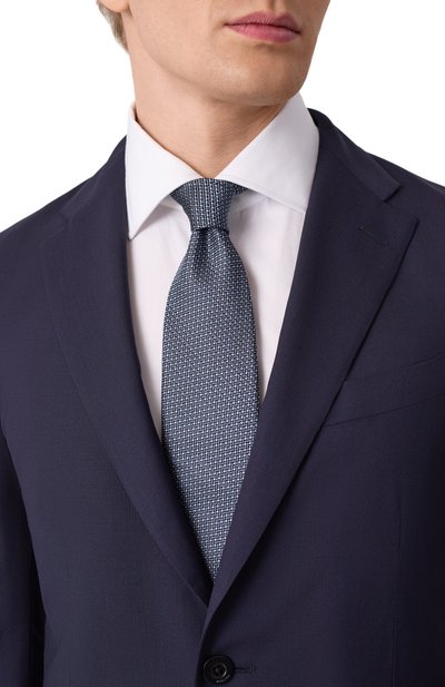 Шелковый галстук ZEGNA, арт. 1P8/Z9D31TA9, фото 2
