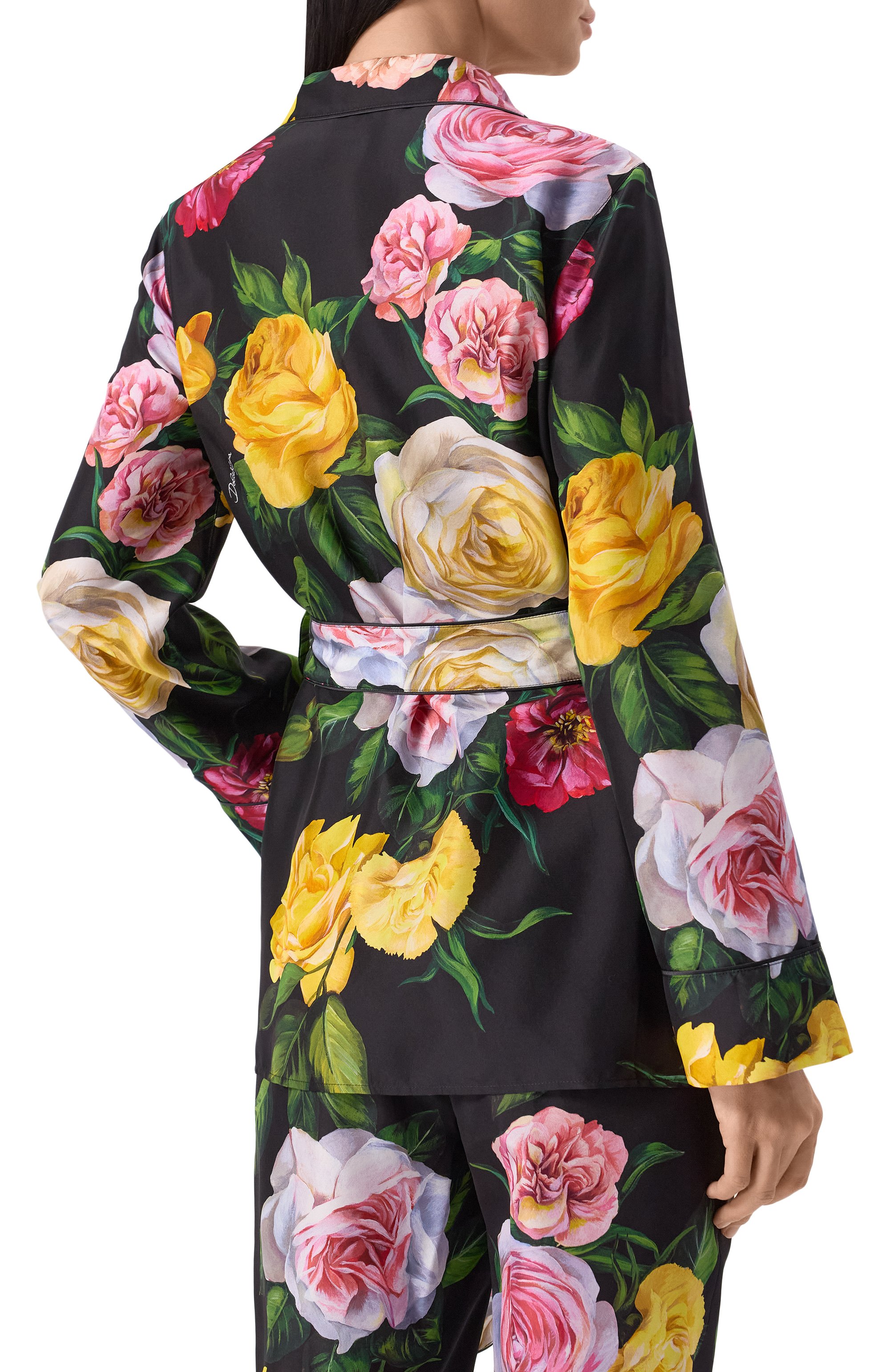 Шелковая блузка DOLCE & GABBANA, арт. F5I89T/IS1XJ, фото 4