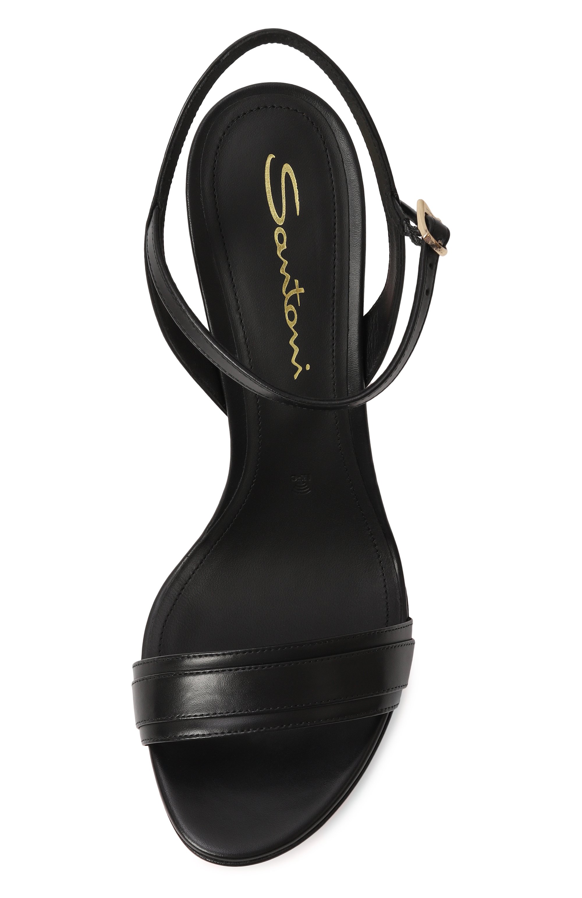 Кожаные босоножки SANTONI, арт. WHLG71501HA2TYLC, фото 6