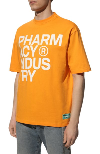 Хлопковая футболка PHARMACY INDUSTRY, арт. PHM475A, фото 3