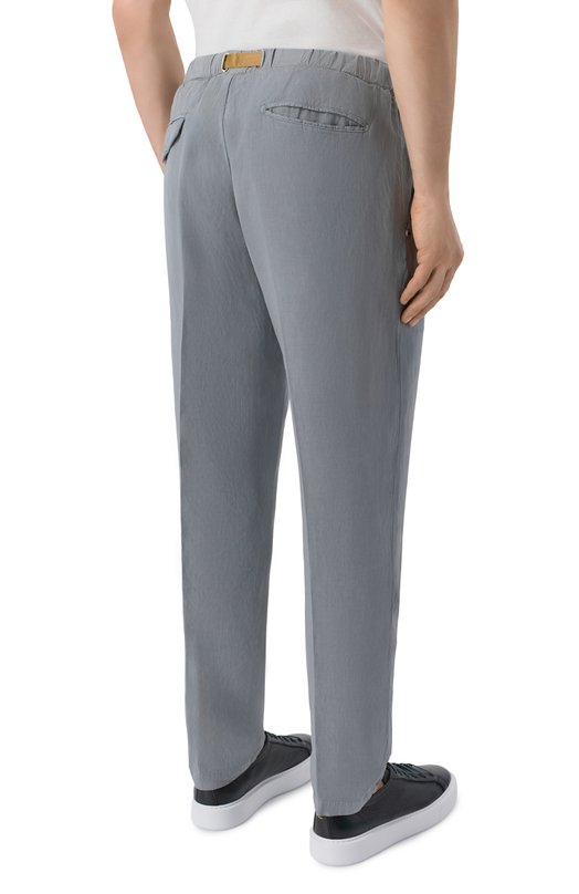 Брюки из лиоцелла и льна White Sand 26SU66/80 Серый  26SU66/80 Фото 4