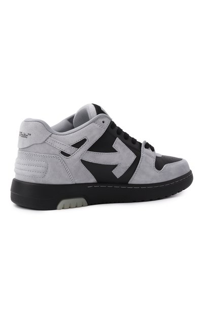 Кожаные кеды out of office OFF-WHITE, арт. 0MIA189S25LEA007, фото 5