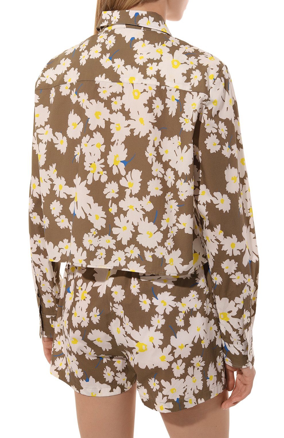 Хлопковая рубашка MSGM, арт. 3641MDE22X/247154, фото 4