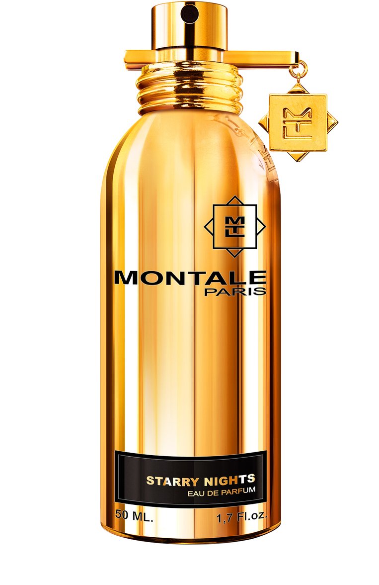 Парфюмерная вода starry nights (50ml) MONTALE бесцветного цвета, арт. 3760260452076 | Фото 1 (Unisex: Unisex; Статус проверки: Проверена категория; Тип продукта - парфюмерия: Парфюмерная вода; Нос: Не проставлено; Региональные ограничения белый список (Axapta Mercury): Не проставлено; Автоматизация Diginetica: Не назначено; Обьем косметики: 50ml; Ограничения доставки: flammable)