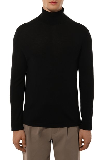 Водолазка из шерсти и шелка KITON, арт. UMM054104, фото 3