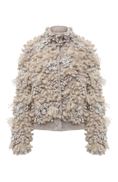 Женский кардиган из шерсти и кашемира BRUNELLO CUCINELLI, арт. M47601706