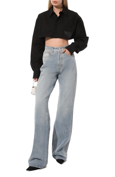 Хлопковая рубашка VTMNTS, арт. VL16SH160B, фото 2