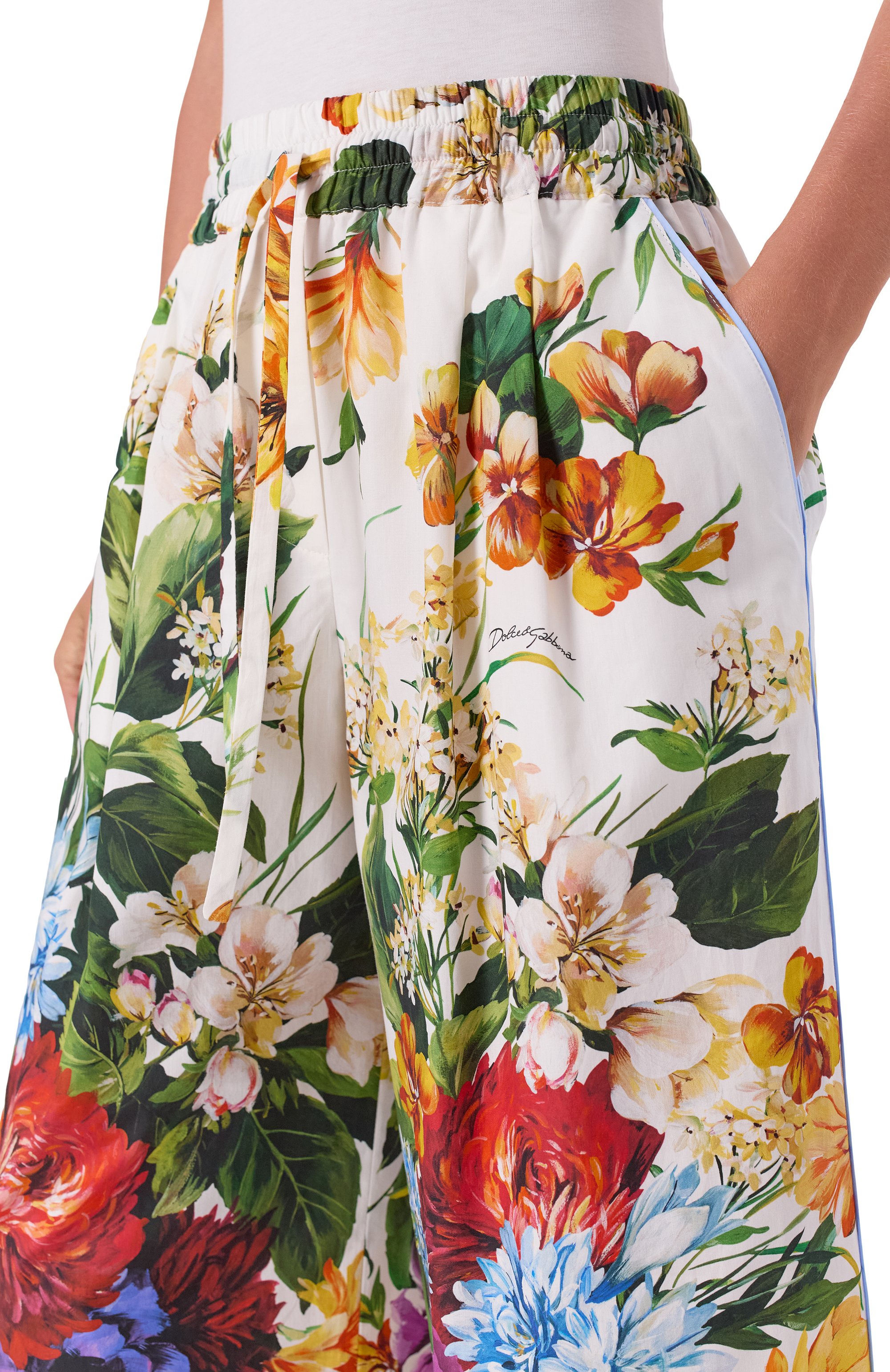 Хлопковые брюки DOLCE & GABBANA, арт. FTDCXT/HS5TR, фото 5