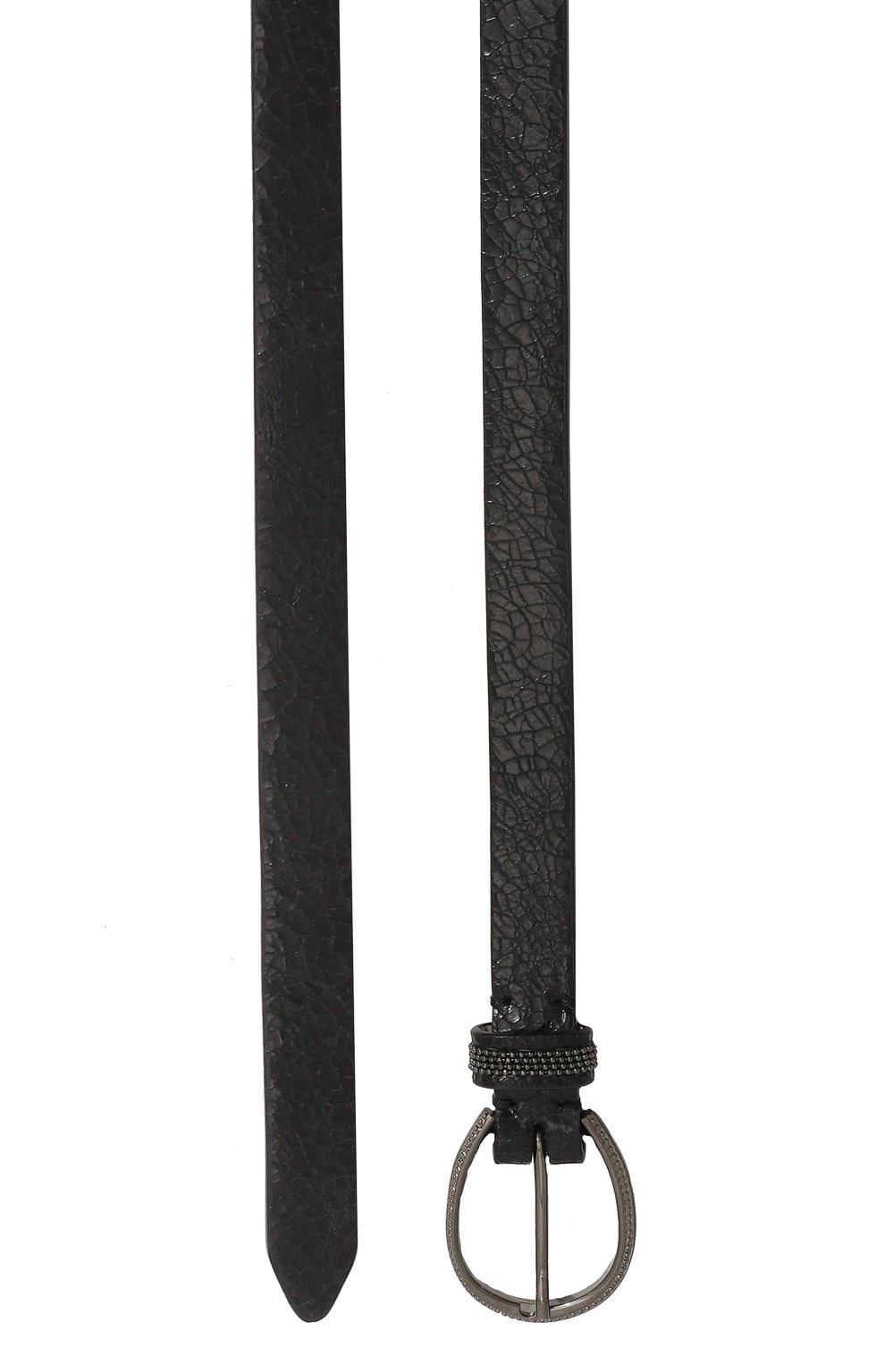 Кожаный ремень BRUNELLO CUCINELLI черного цвета по цене 75950 руб., арт. M0BRUC140, фото 3 Кожаный ремень BRUNELLO CUCINELLI, арт. M0BRUC140, фото 3