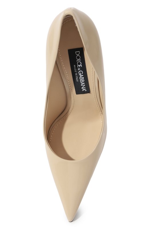 Кожаные туфли Lollo Dolce & Gabbana CD1746/A1037 Кремовый  CD1746/A1037 Фото 6