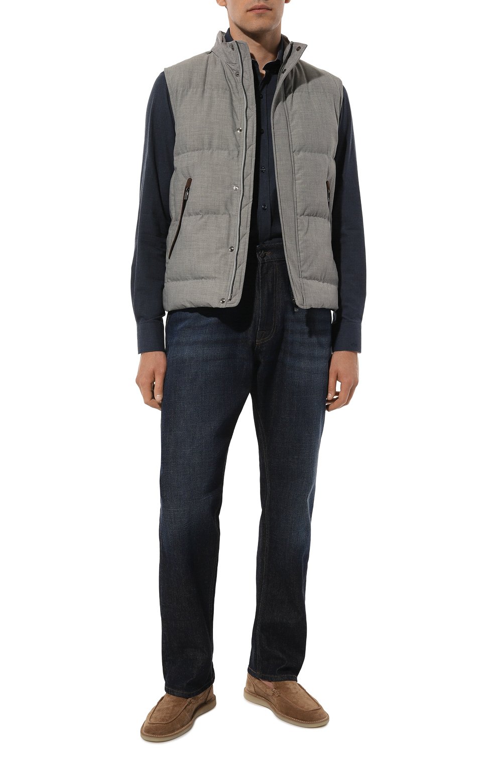 Хлопковая рубашка PAUL&SHARK, арт. 14313071CF, фото 2