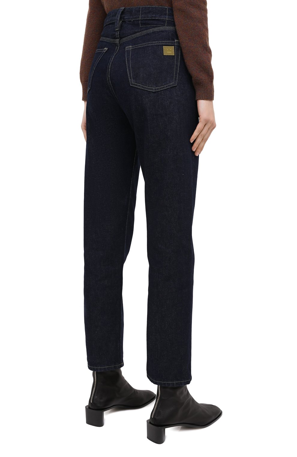 Джинсы ACNE STUDIOS темно-синего цвета по цене 13650 руб., арт. C00013/W, фото 4 Джинсы ACNE STUDIOS, арт. C00013/W, фото 4